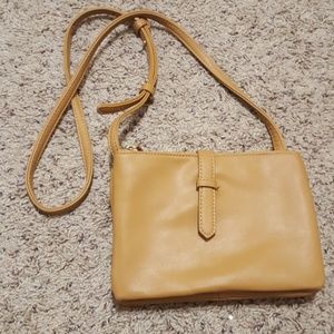 Three Compartment Crossbody Purse